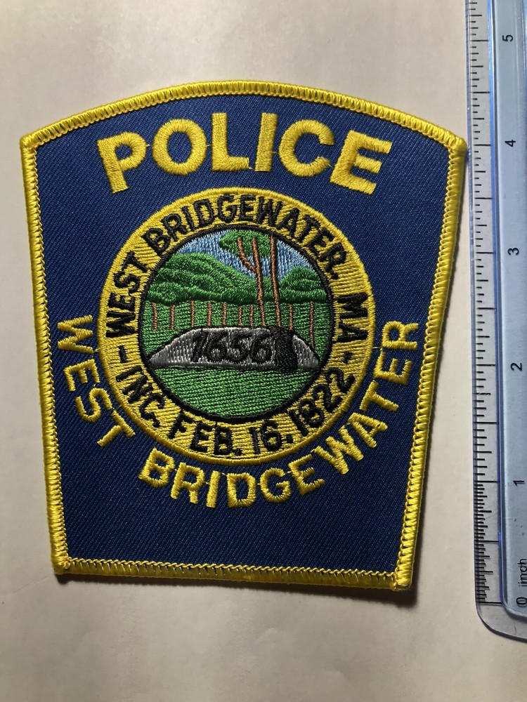 West Bridgewater Massachusetts Police Patch