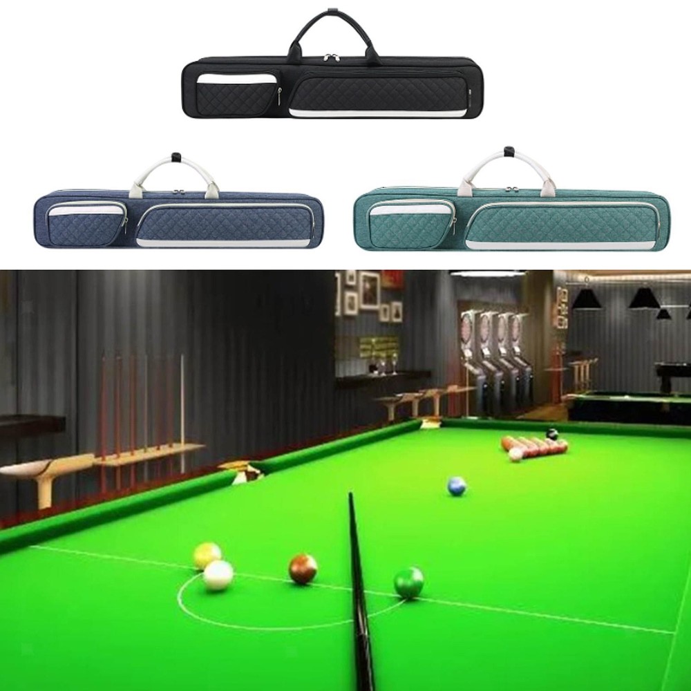 Pool Cue Bag with Multi Pockets with Shoulder Straps and Handle