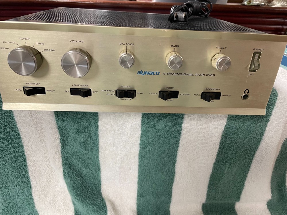 Dynaco SCA-80Q Integrated Amplifier Working