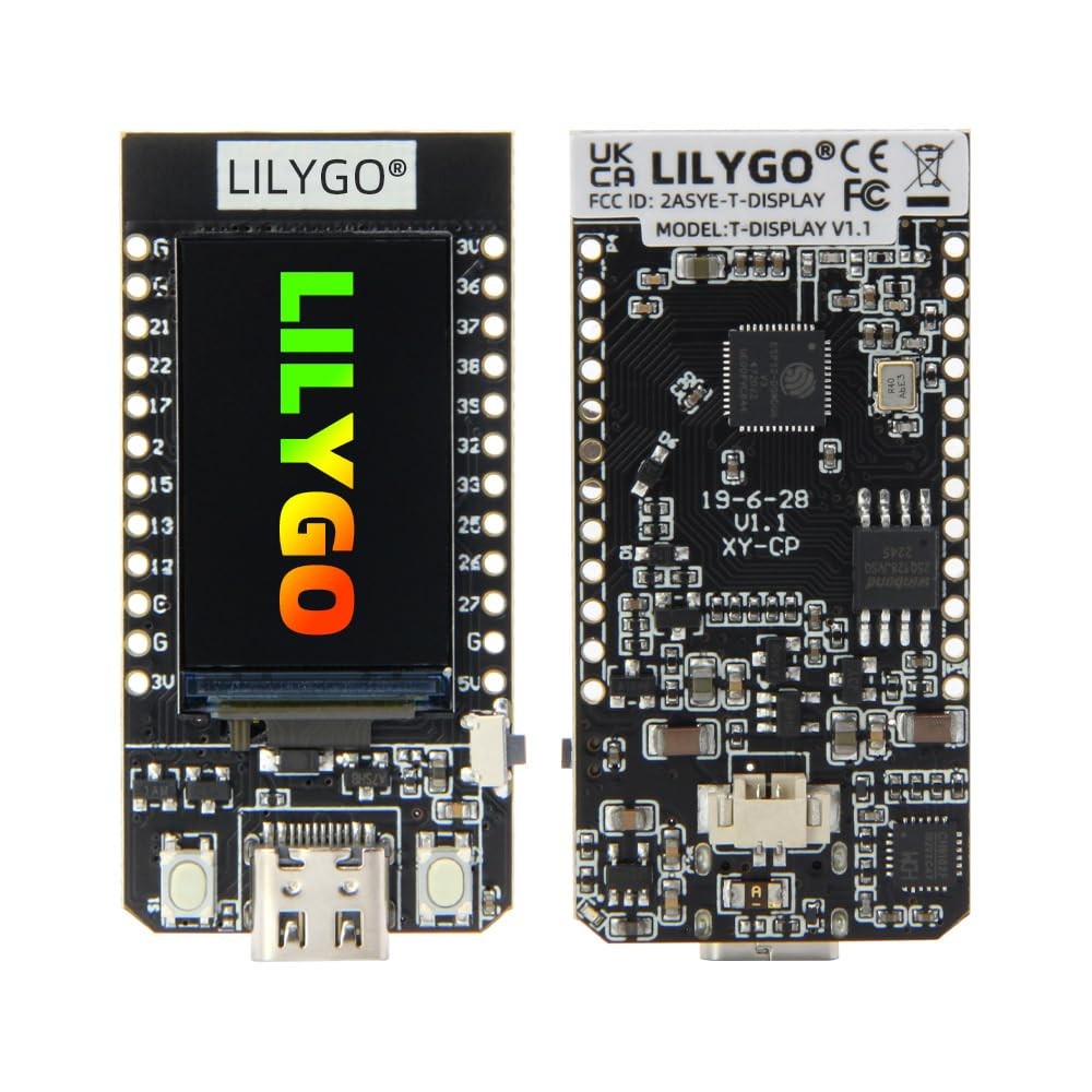 ESP32 T-Display Module Development Board TTGO LCD Wi-Fi BLE CH9102F Chip