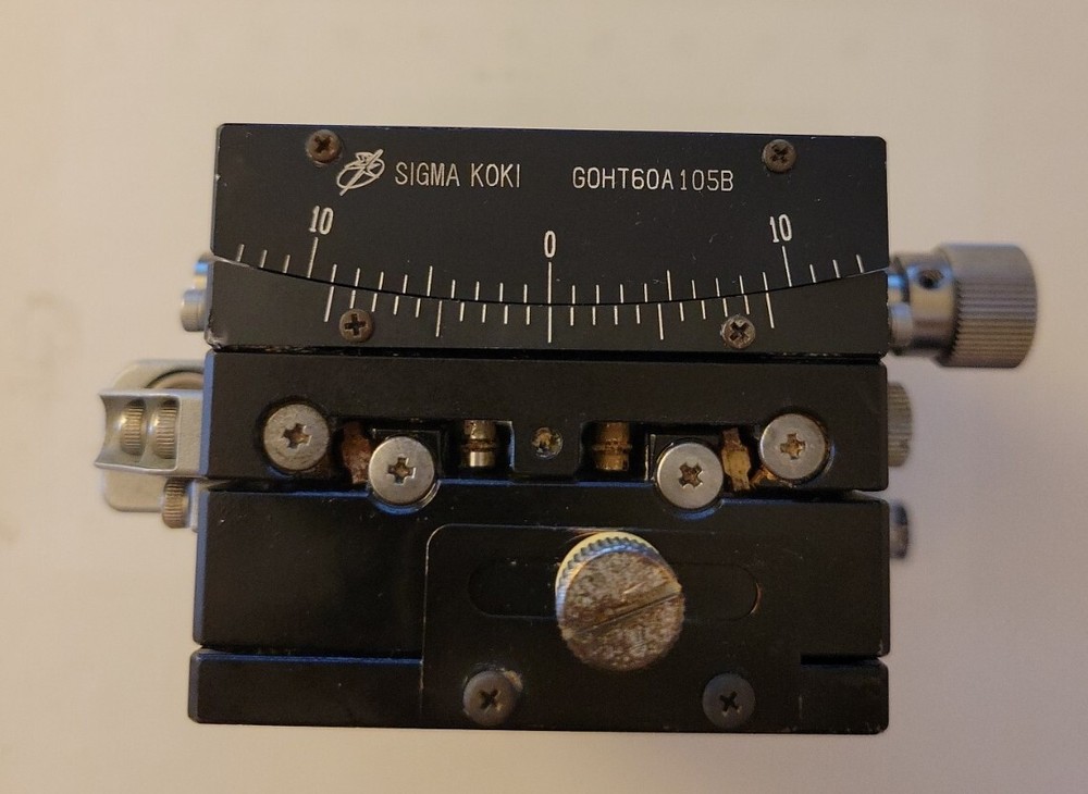 SIGMA KOKI X-Y-angular Precise Manual Stage GOTH60A105B