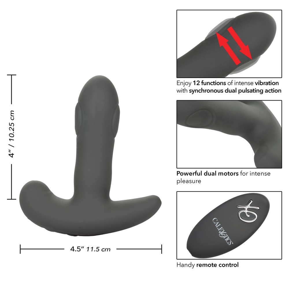 CalExotics SE-0436-86-3 Eclipse Remote Control Dual Pulsating Probe