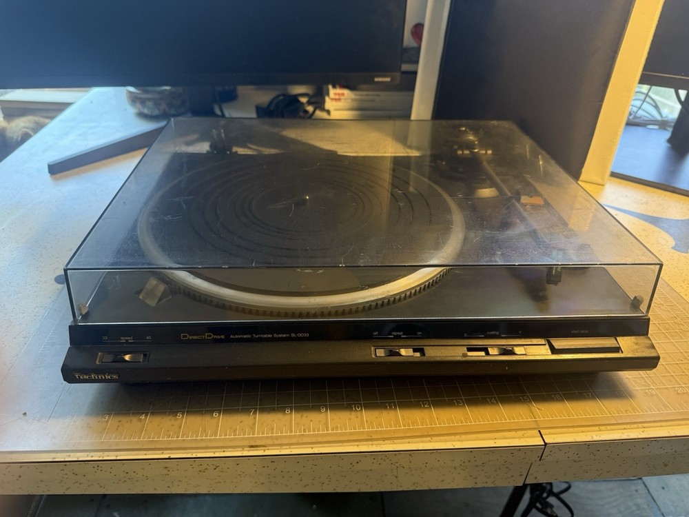 Technics Direct Drive Turntable SL-DD33, Record Player