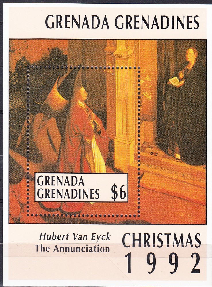 W GRENADINES 1473 CHRISTMAS PAINTINGS