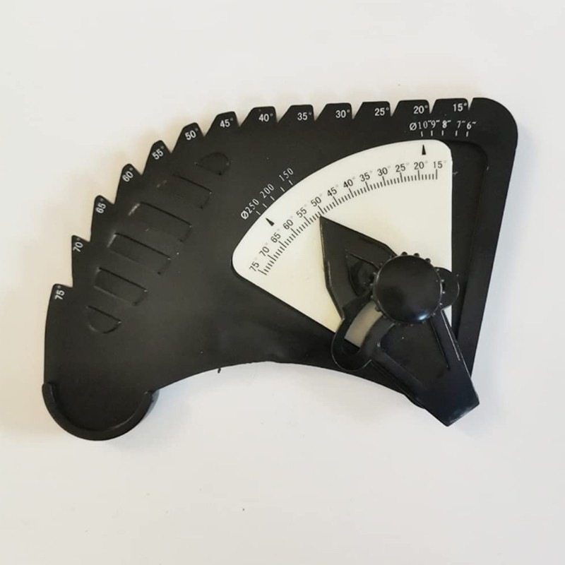 Water-Cooled Mill Accessories Plastic Easy Angle Gauge Sharpening Aid Sharpening