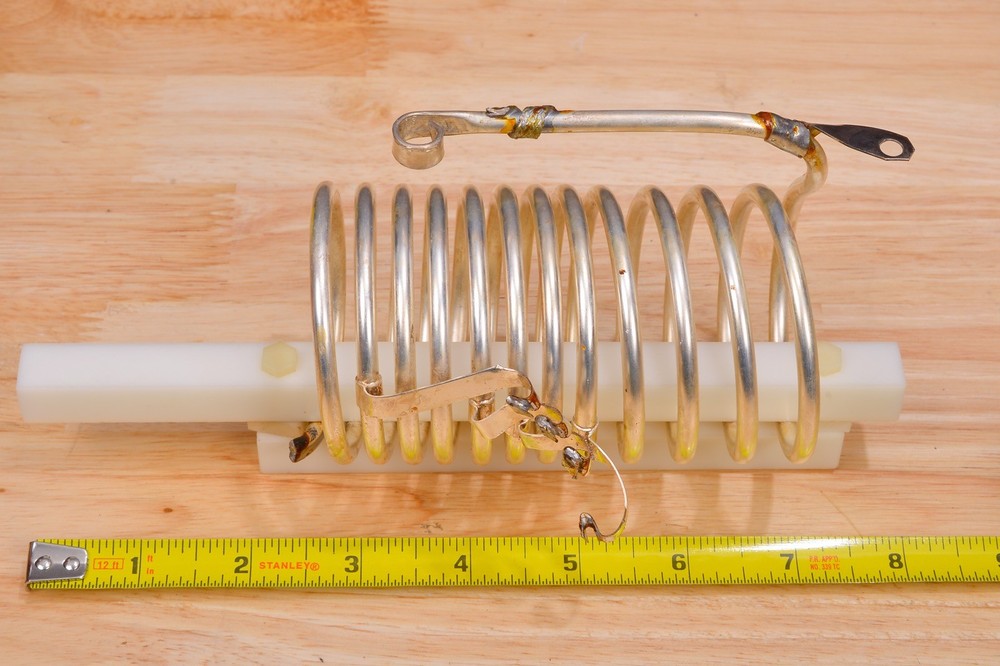 ALPHA SILVER PLATED TANK COIL FOR 76CA 78 HF LINEAR AMPLIFIER