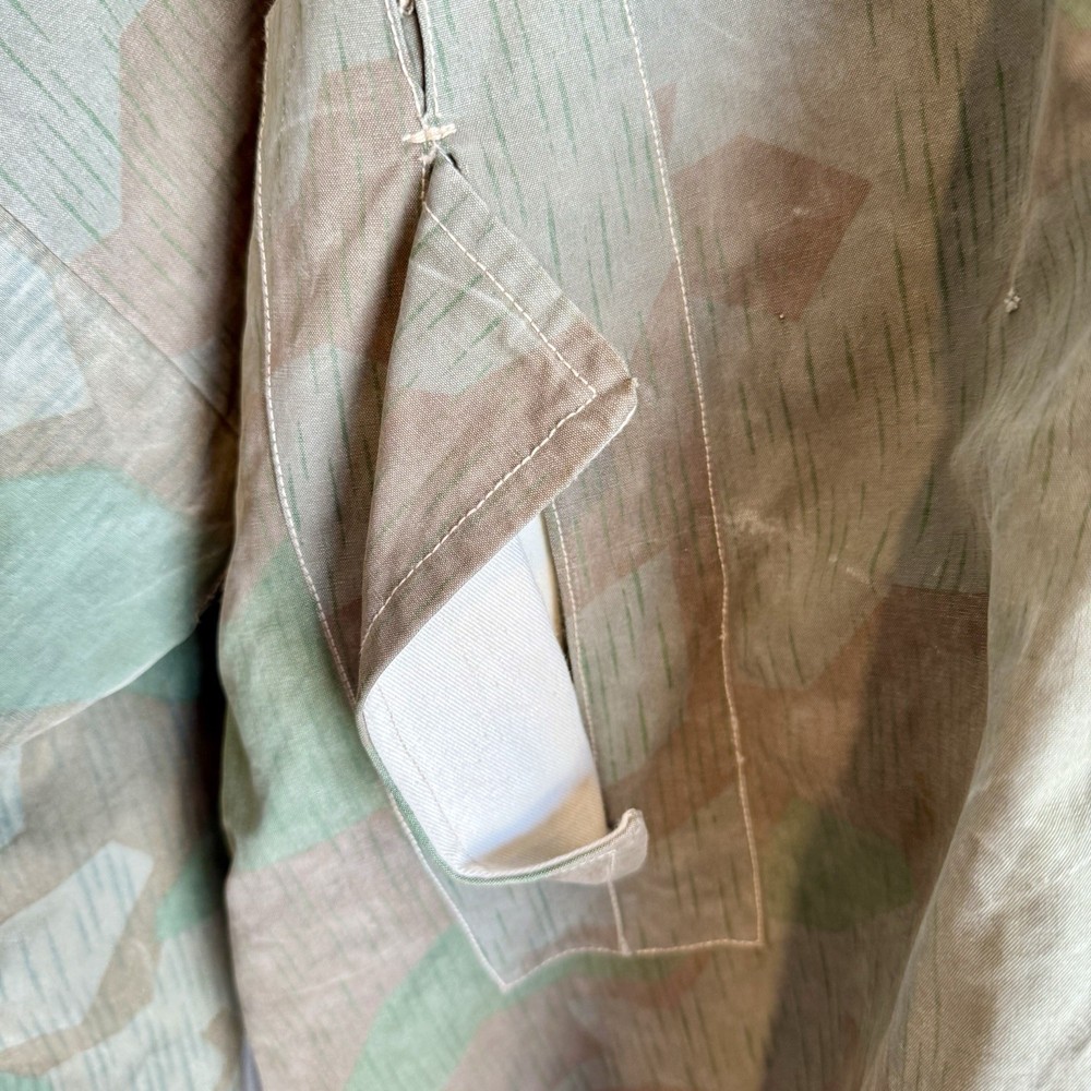 Original WWII German Camo Splinter Smock Tailored