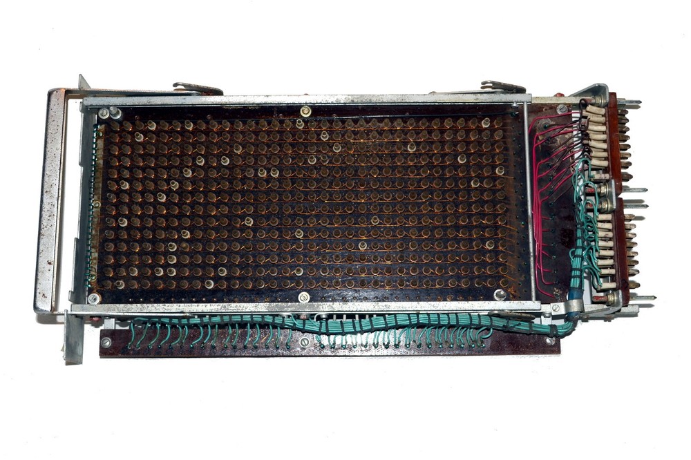 Vintage Rare Ferrite Memory Module 56-bytes from Soviet EVM ISKRA-23 USSR