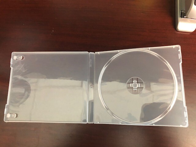 10 PCS NEW 12MM SINGLE CD POLY CASE W/SLEEVE, SUPER CLEAR - PSC12SC