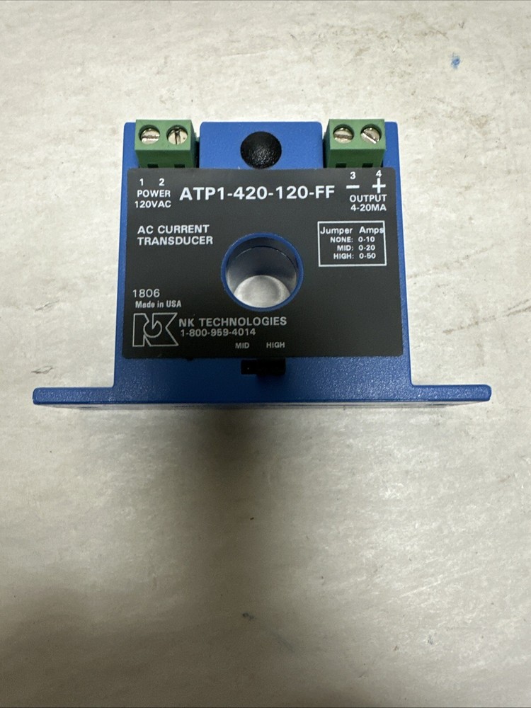 NK Technologies,ATP1-420-120-FF,Fixed Core AC Current Transformer
