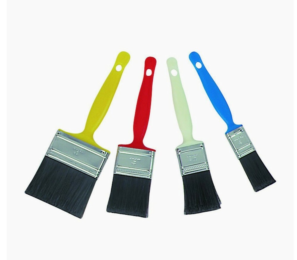 Collective Elements 4 pc. Multipurpose Brush Set , 1", 1-1/2", 2" & 3"