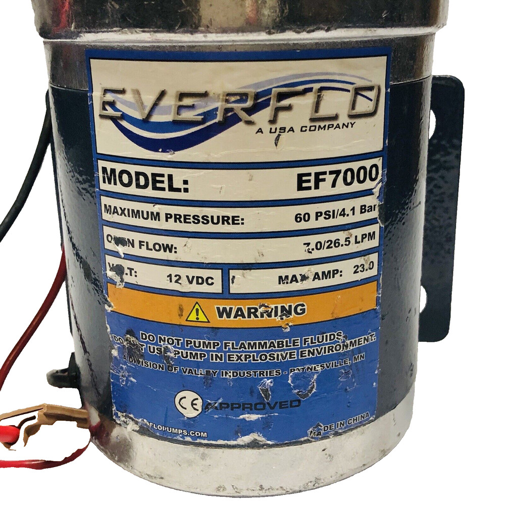 EVERFLO DIAPHRAGM PUMP-QUICK ATTACH PORT EF7000