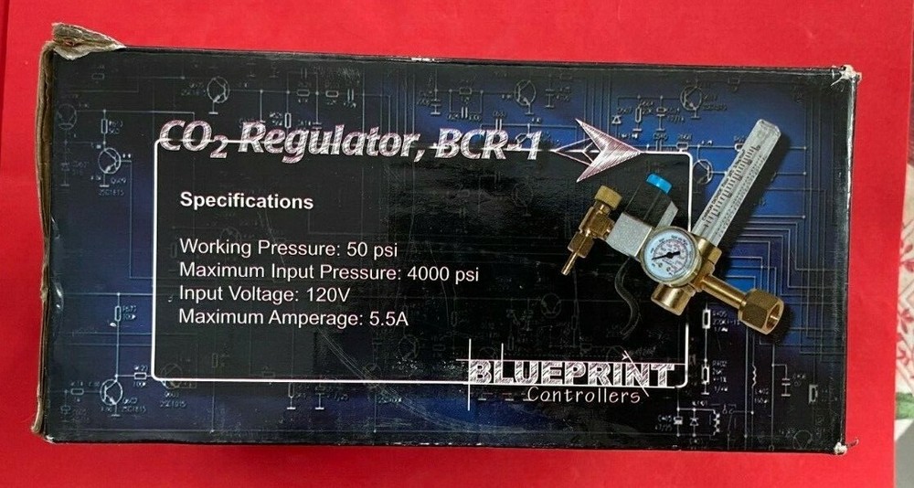 BLUEPRINT CONTROLLERS CO2 Regulator BCR-1