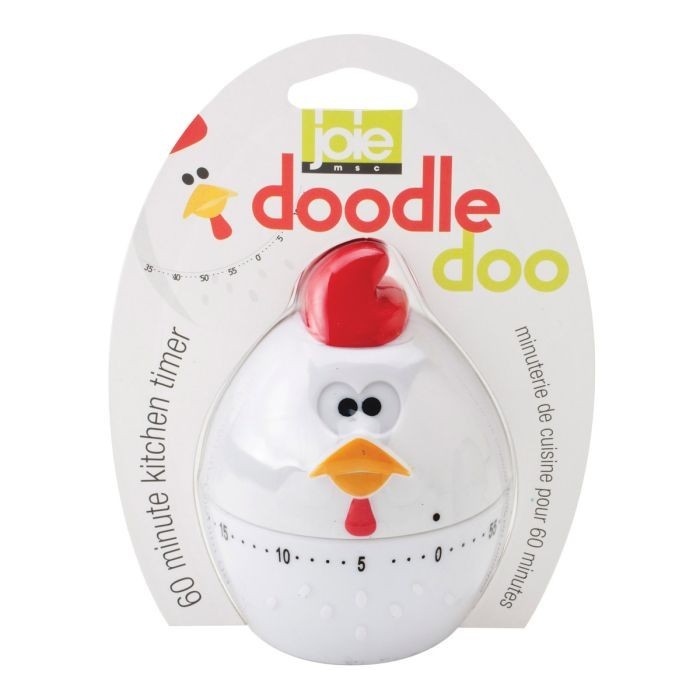 Doodle Doo 60 Minute Mechanical Kitchen Egg Timer