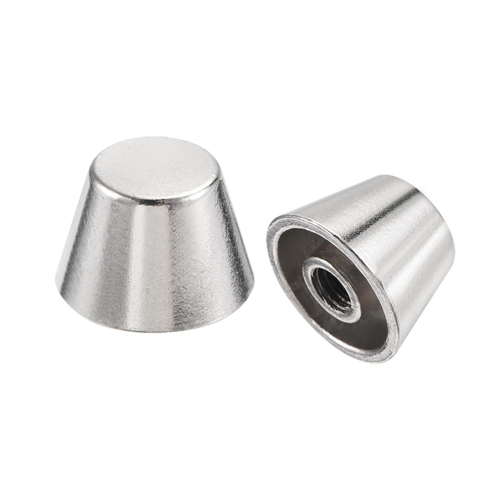 10x7mm Rivet Studs Screw Back Flat Cable Feet Stud Silver Tip 12pcs