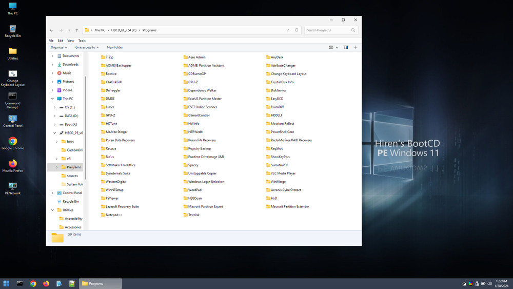 Hiren's Boot CD Bootable CD Utility Toolkit For PC Diagnostics & Repair | DVD