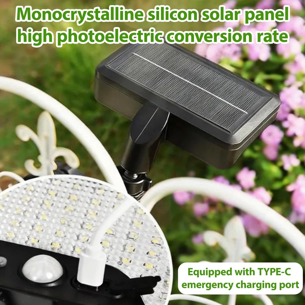 Super Bright Solar Motion Sensor Wall Light LED Magnetic Garden Yard IP65