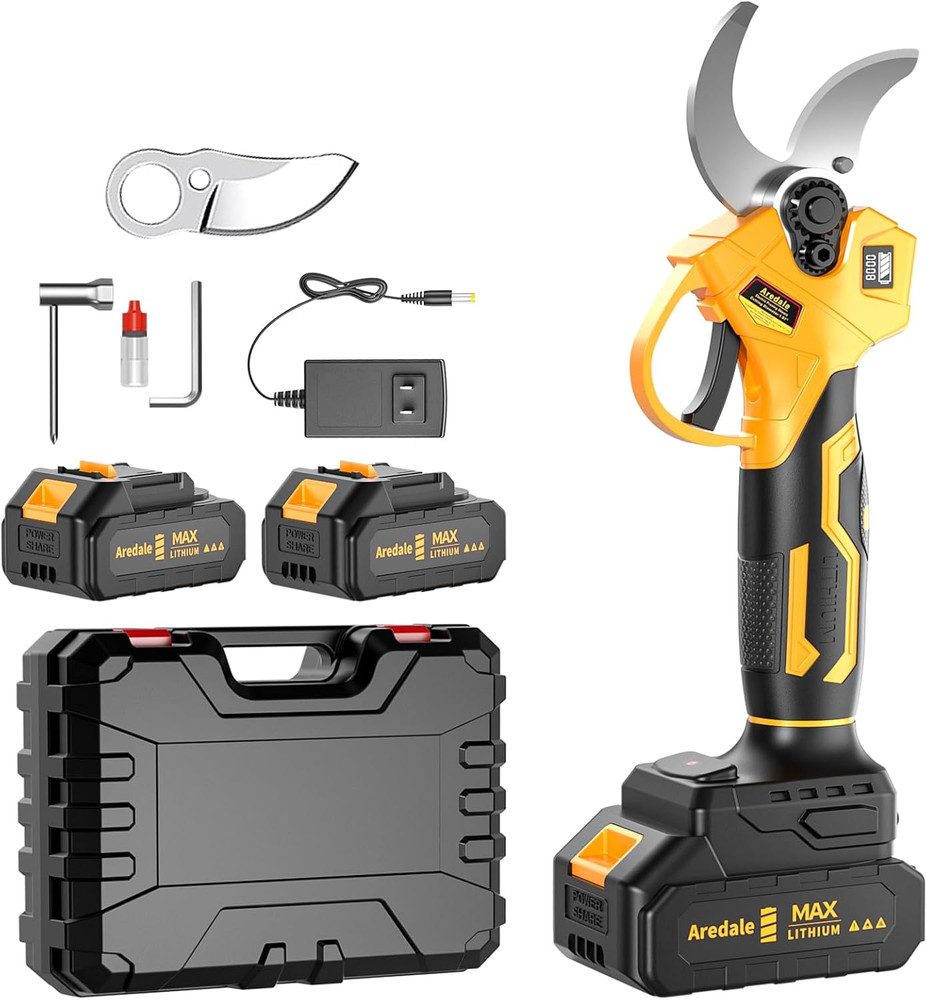 Electric Pruning Shears, Cordless Electric Pruning,1.96"(50Mm) Cutting Diameter