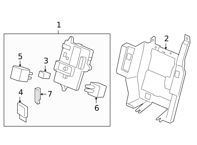 Genuine GM Mount Bracket 15245501