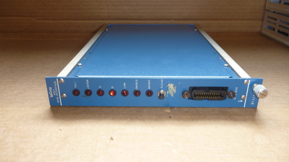 Lecroy  8901-GPIB/8901GPIB Interface CAMAC Plugin