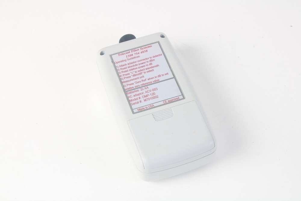 Telecast OMP-120 Optical Power Meter