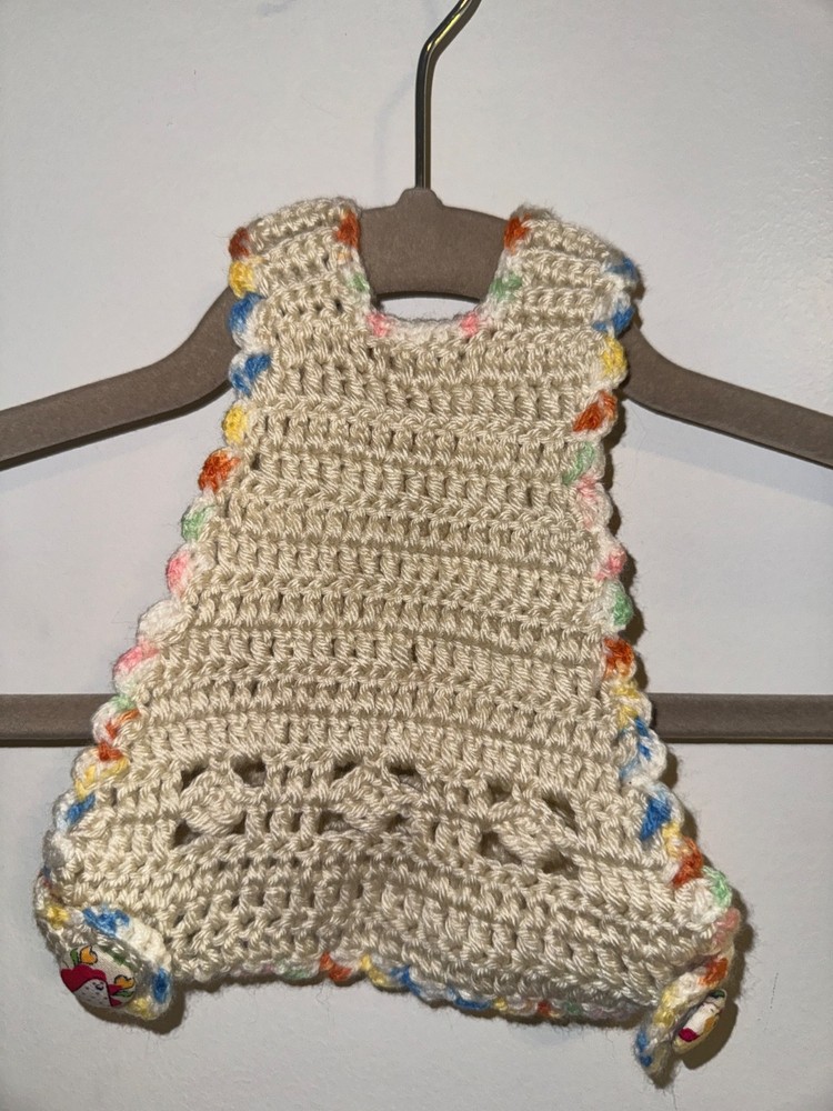 Handmade Crocheted Chicken Sweater
