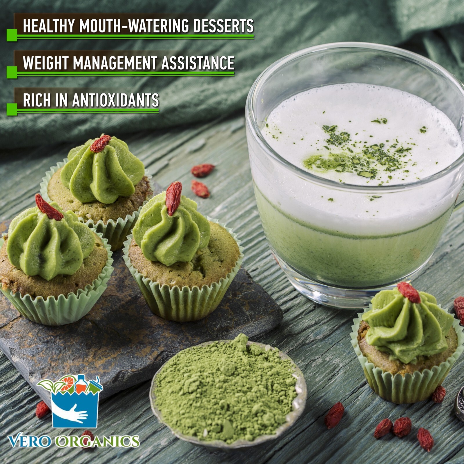 Matcha Green Tea Powder - Highest Ceremonial Grade - Japan Origin - 3.5oz(100g)