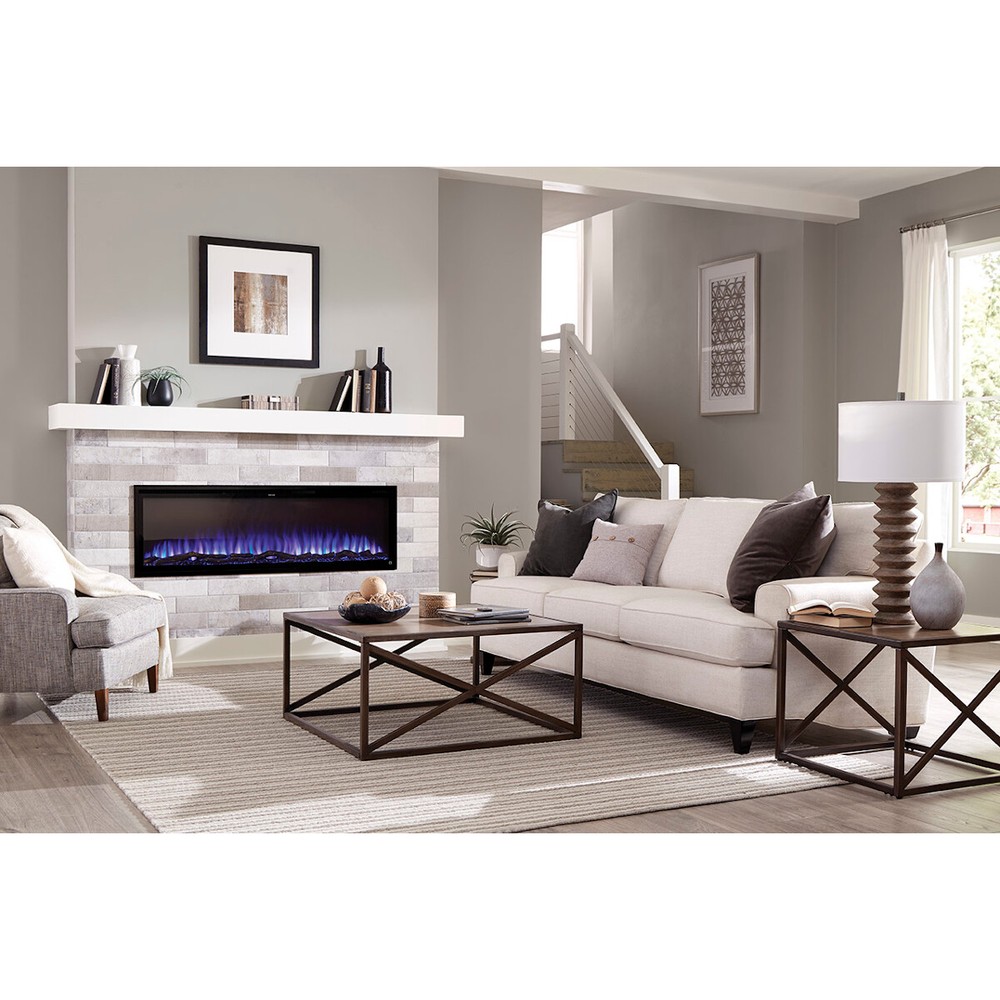 Touchstone 50'' Electric Fireplace Insert or Wall Mount Sideline Elite - 80036
