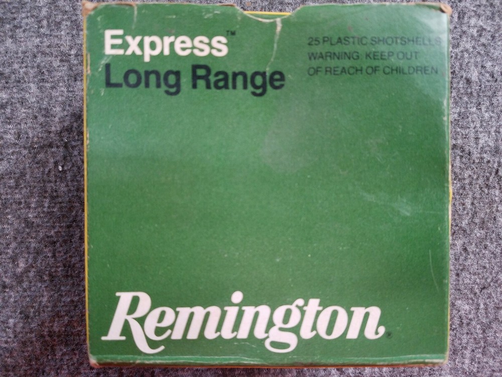 Remington Express Long Range Shotgun Shells EMPTY BOX ONLY Vintage