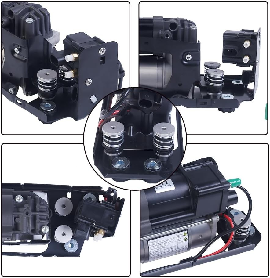 F02 Air Suspension Compressor with Bracket for BMW