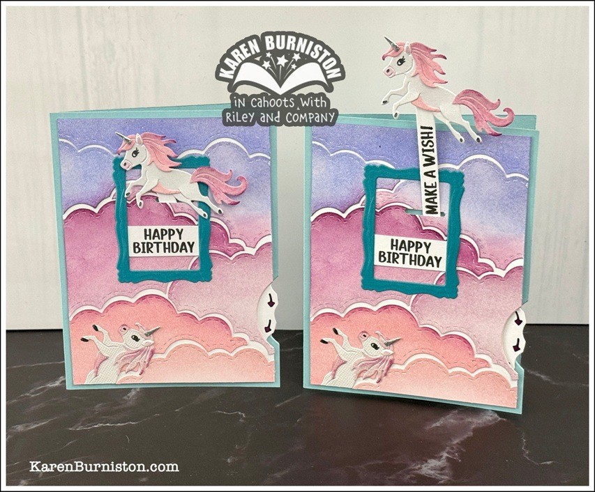 Karen Burniston Die - 1307 Curved Edges