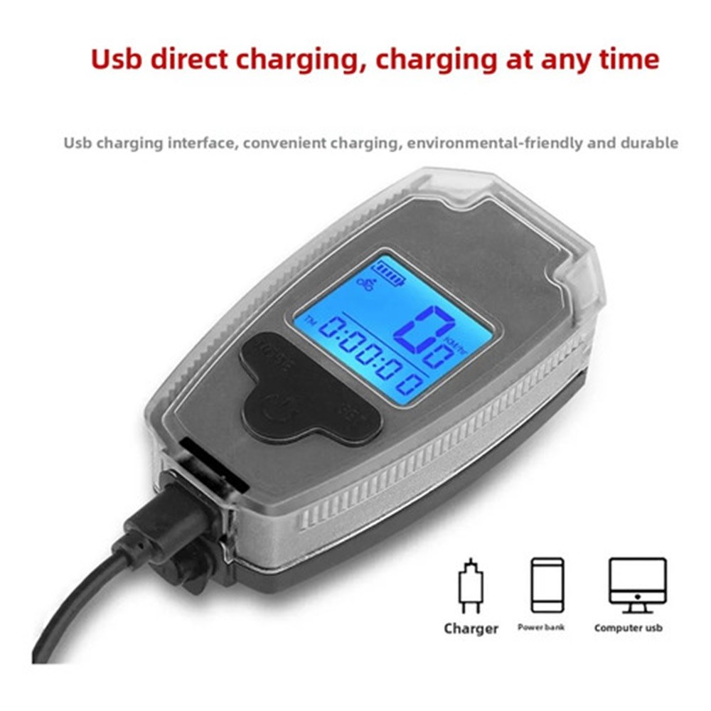 New Bicycle Speed Watch Band Horn Lighting Multi functional Wireless Code Table