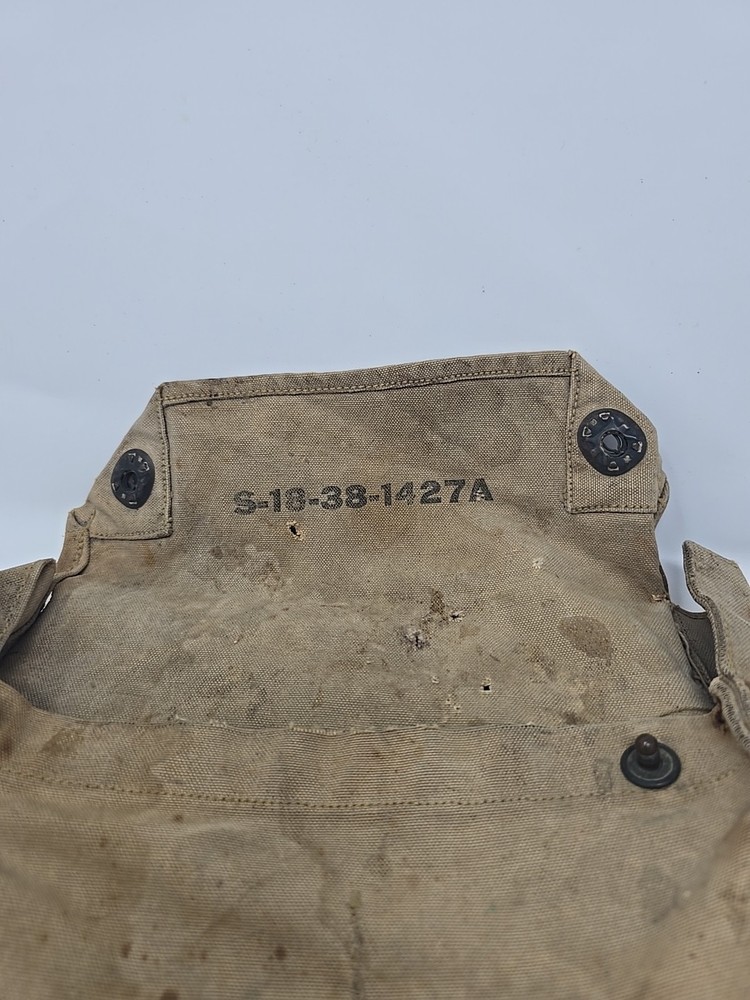 Vintage Army Canvas Shoulder Bag