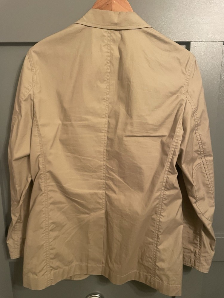 Jack Spade Unstructured Summer 38 Tan Blazer Jacket - Excellent Condition