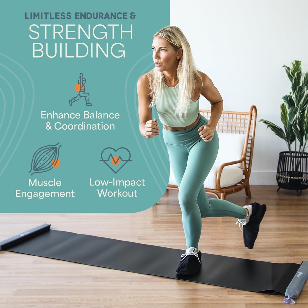 Exercise Slide Board - Sliding Mat for Endurance and Strength Building Workouts