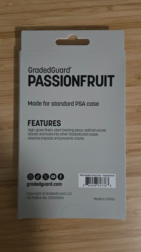 GradedGuard PSA Case Passion Fruit Limited Edition Sealed