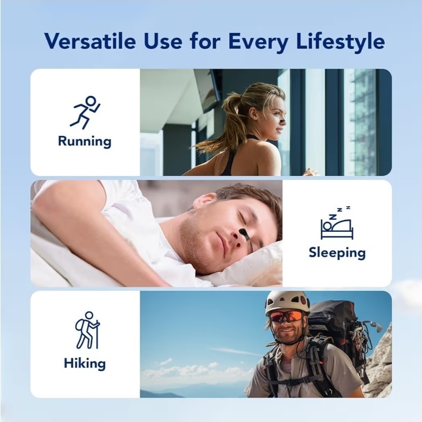 Nasal Strips Adhesive Nose Breathing Strips 30PCS