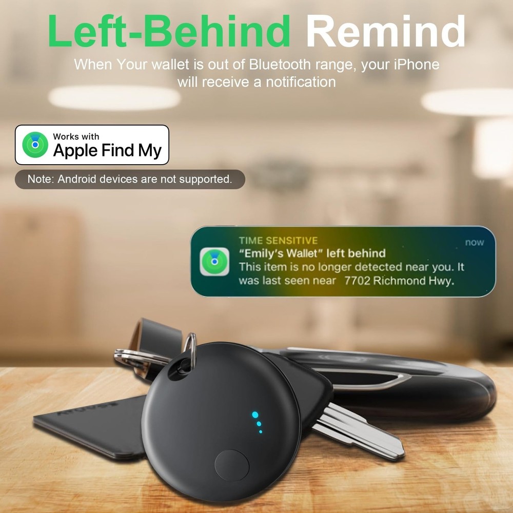 Tracker Tag 4 Packs Bluetooth Tracker, Smart Tag Locator Tracking Device, Key...