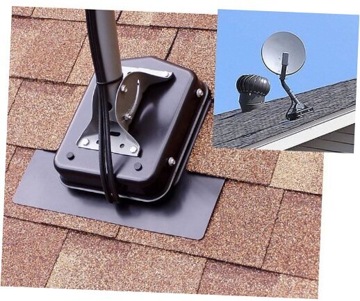 Commdeck Satellite Dish Mounting System