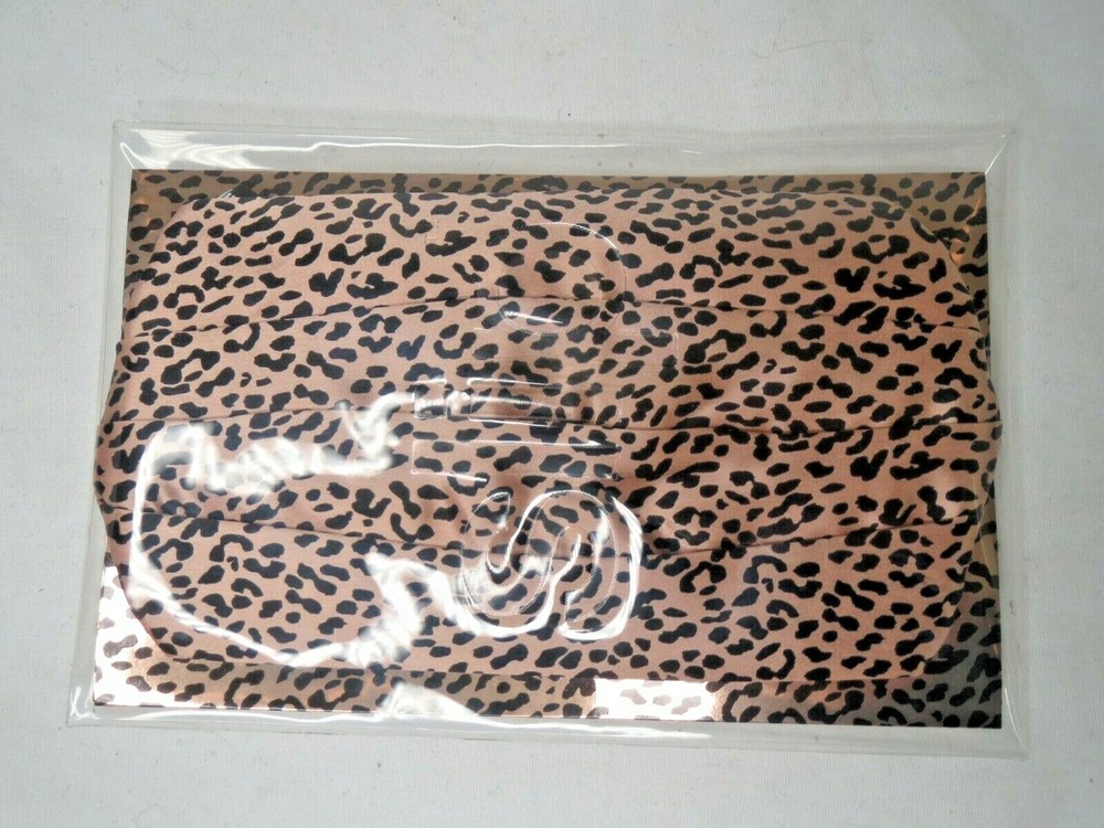 Slip Reusable Face Covering - Leopard