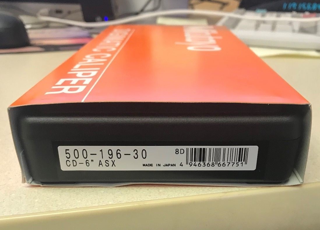 0-6"/ 0-150mm Absolute Digimatic Caliper Mitutoyo 500-196-30 - NEW - GENUINE