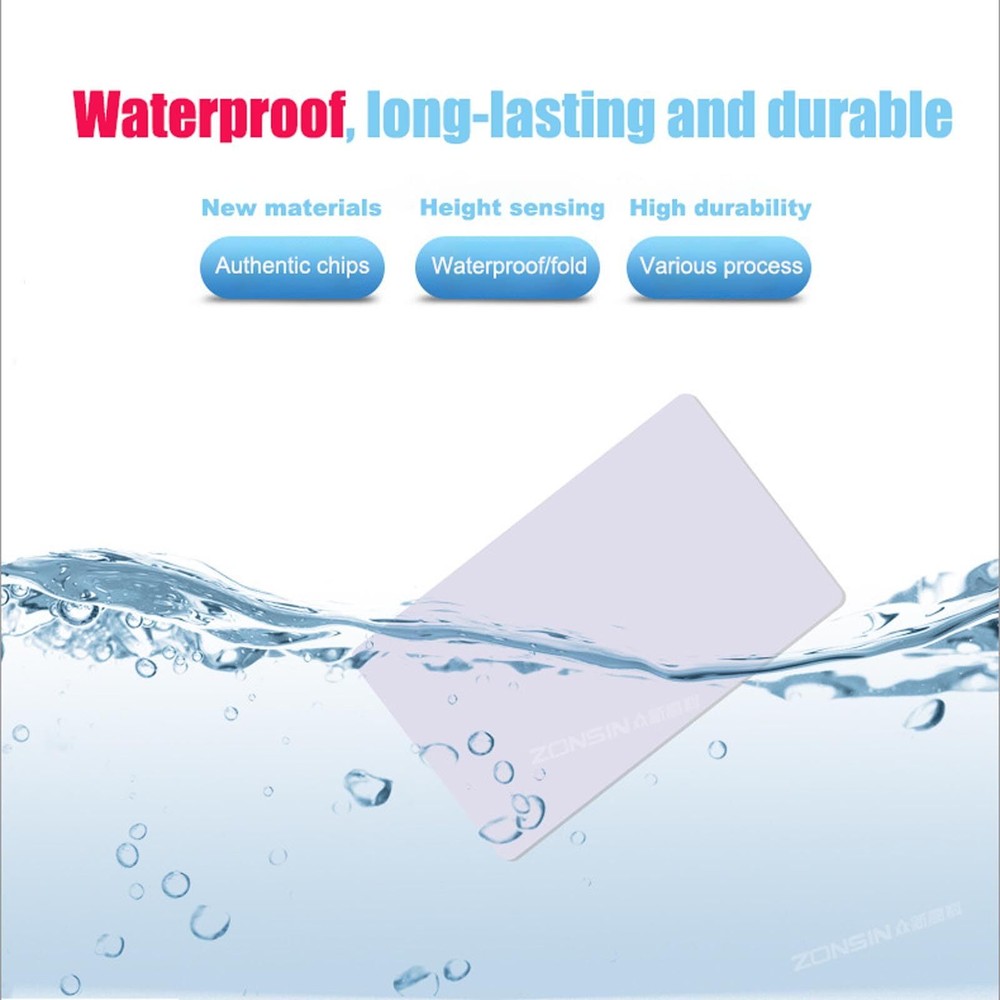 10pcs 13.56MHz UID Rewritable IC Clone Smart CardBlank Tag Writable ReadableA...