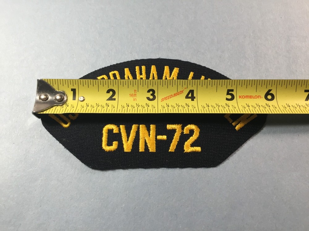 US Navy Patch - USS Abraham Lincon CVN-72