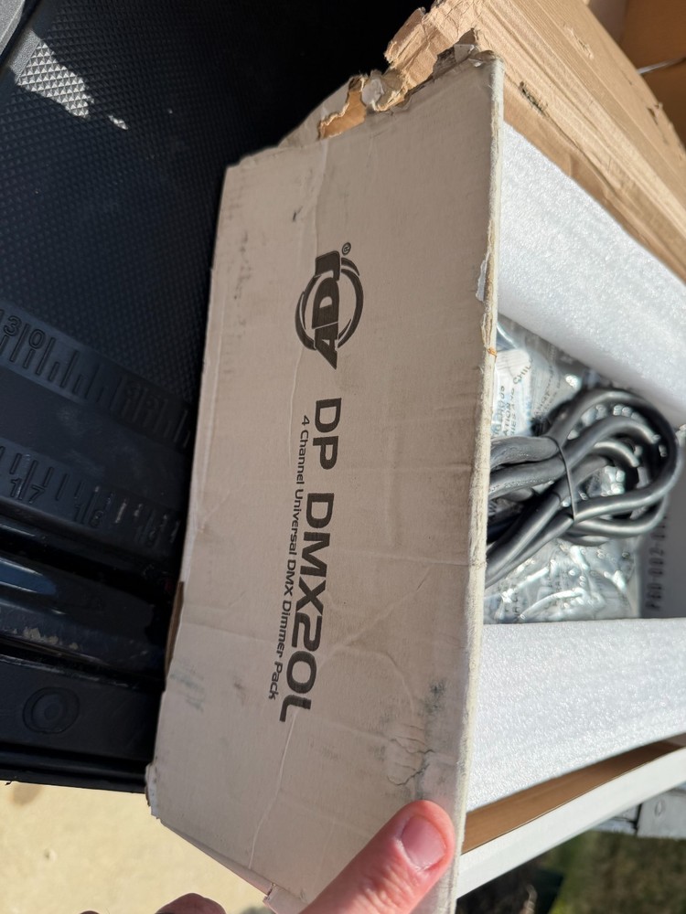 American DP-DMX20L 4-Channel Controller - Black