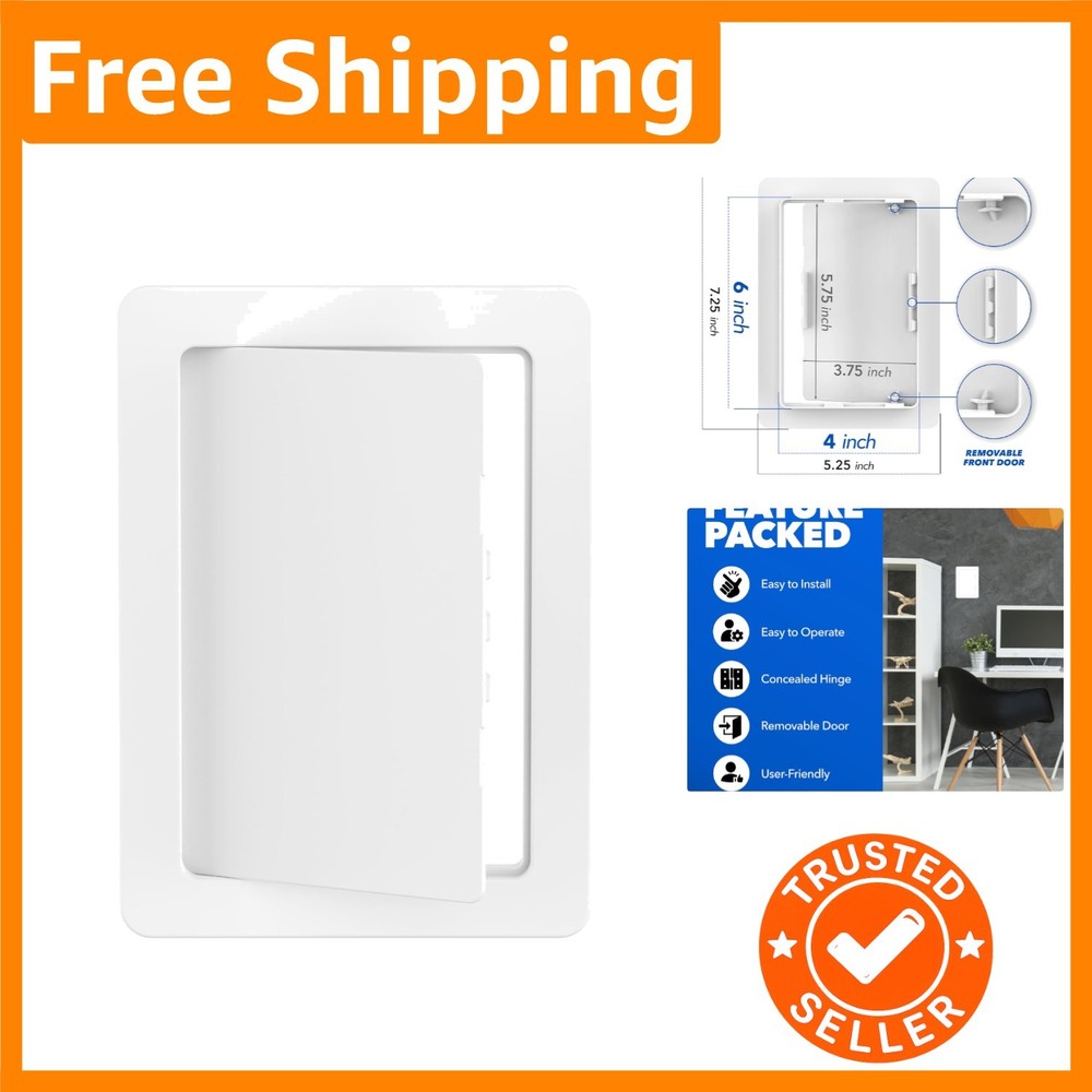 Customizable 4x6 Access Panel for Seamless Drywall Installation & Access