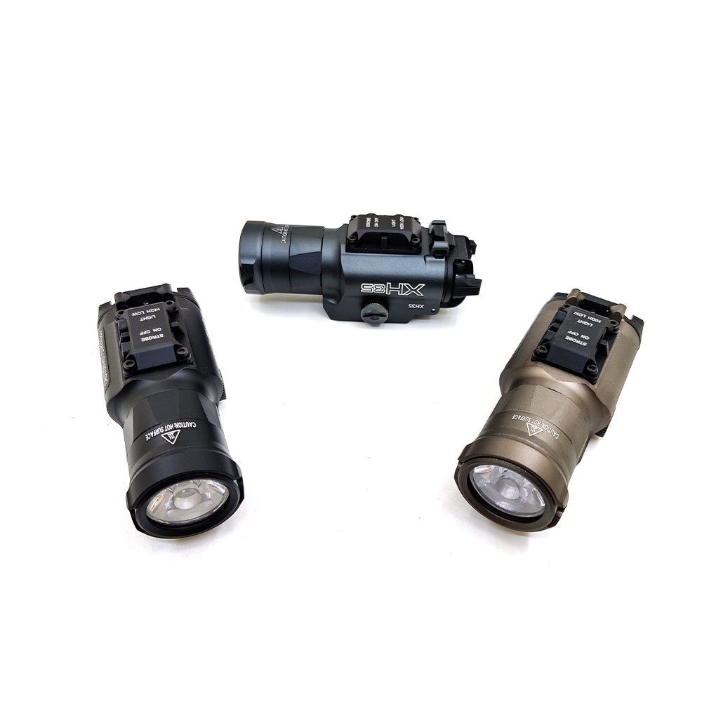 XH35 Weapon Light Flashlight Dual Output Strobe Stream Light White LED SOTAC