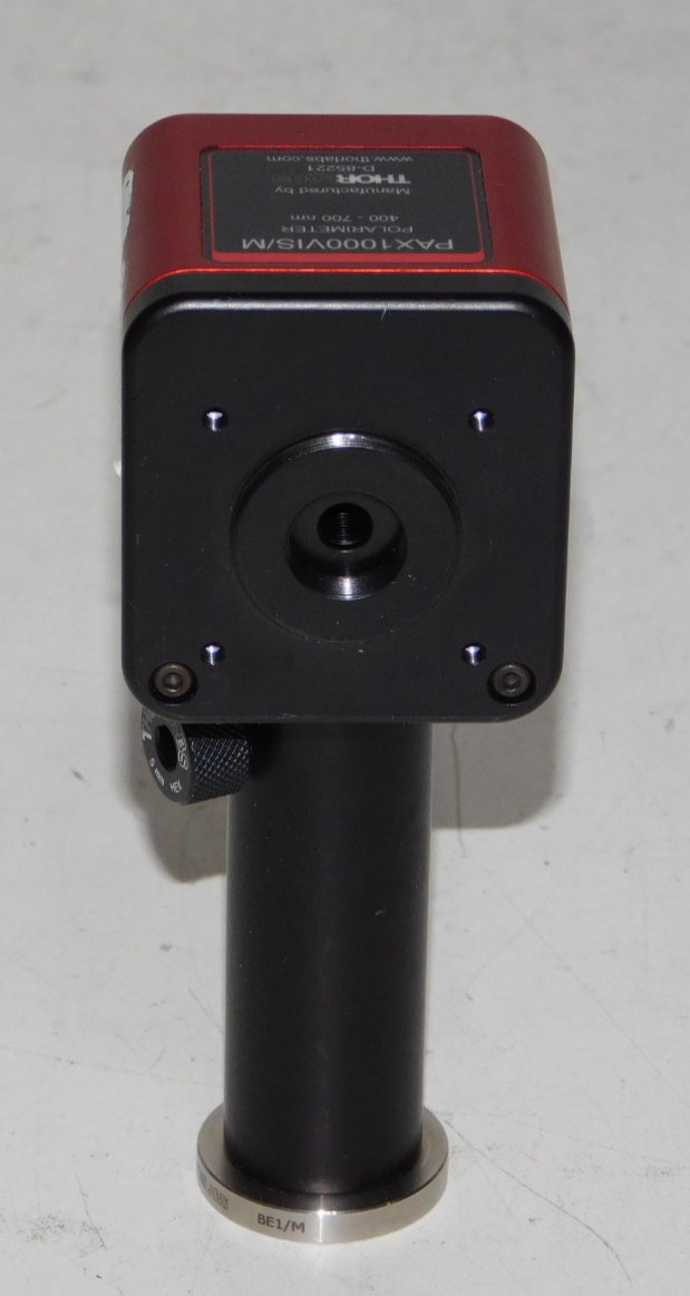 Thorlabs PAX1000VIS/M Polarimeter 400-700nm Optical Instrument w/ BE1/M Adapter