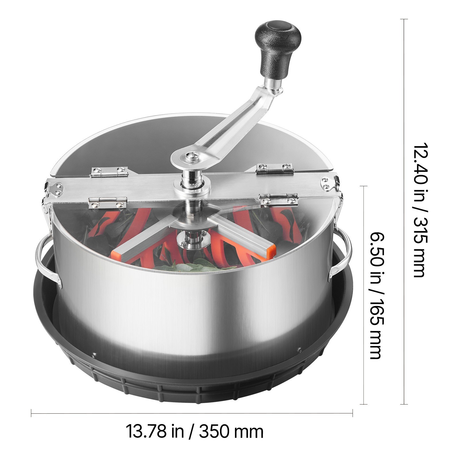 Uimoso 12" 16" Manual Bud Leaf Trimmer Pot for Hydroponic Plant Pruning Trimmer