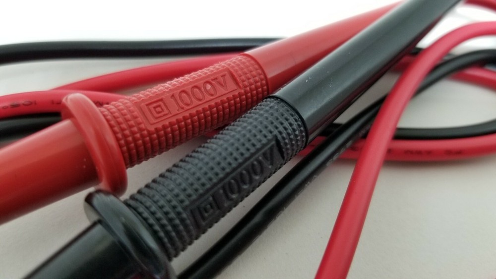 5 Pair Universal Probe Wire Cable Test Leads Pin Digital Multimeter Needle Tip