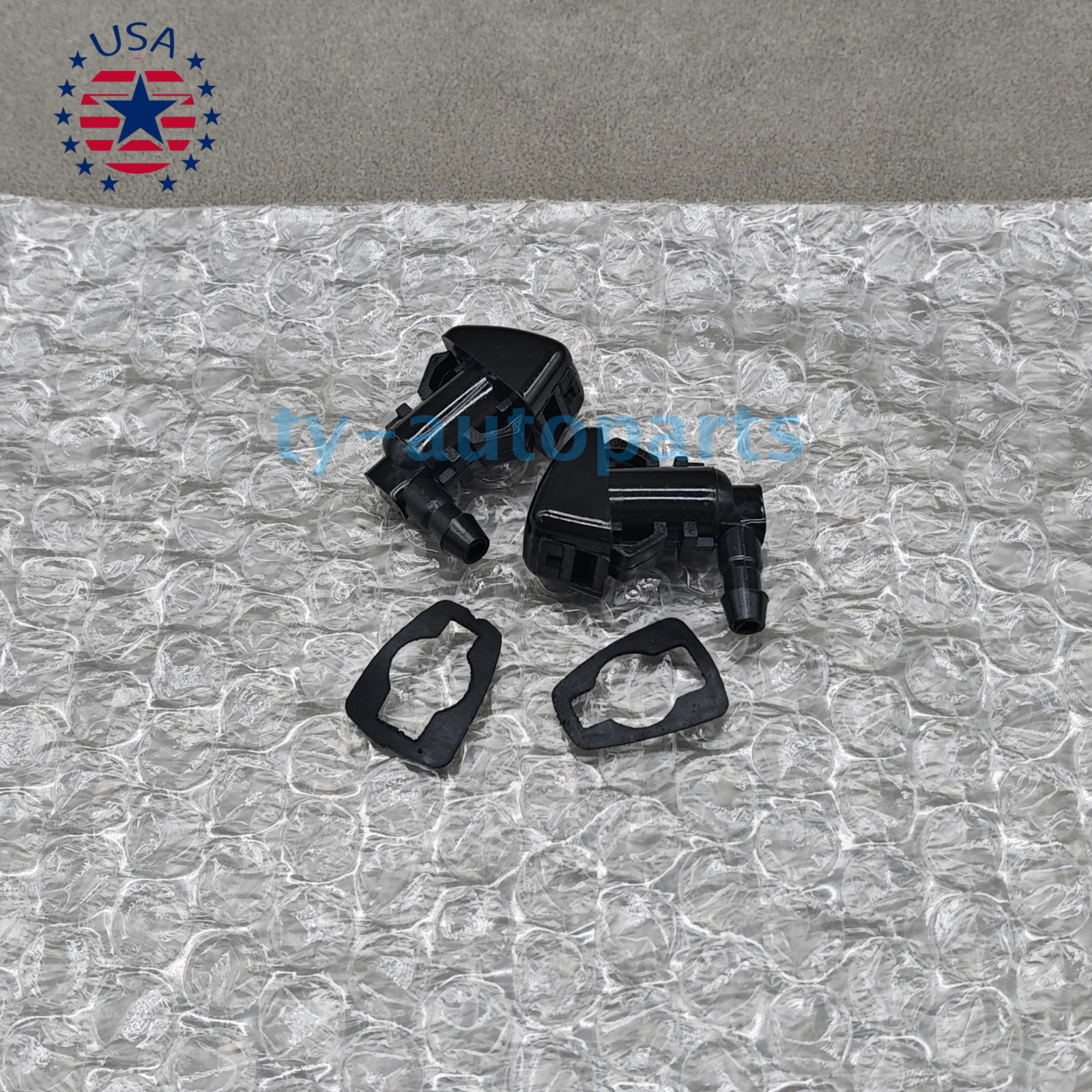 2pcs Windshield Washer Nozzle For 2011-2016 Ford F250 F350 F450 F550 Super Duty